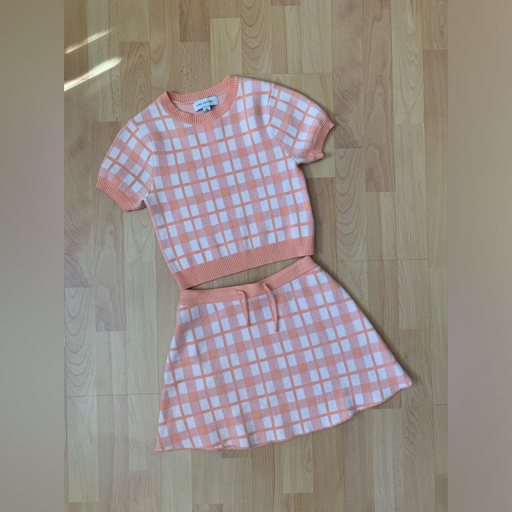 Kids Two Piece Set Matching Set Skirt and Top